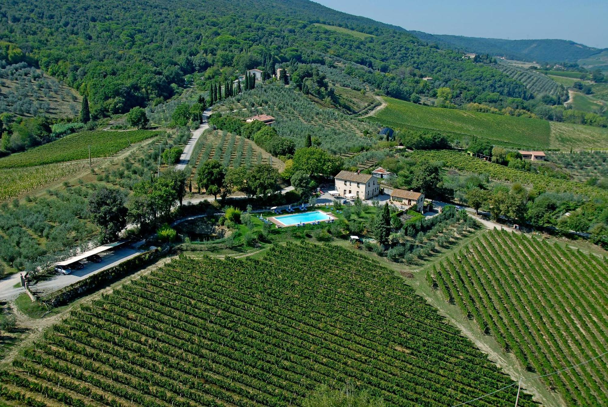 Podere Sant'Elena San Gimignano Eksteriør billede